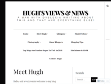 Tablet Screenshot of hughsviewsandnews.com